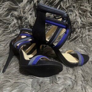 Jessica Simpson - High Heel - 5.5 - Black and Blue